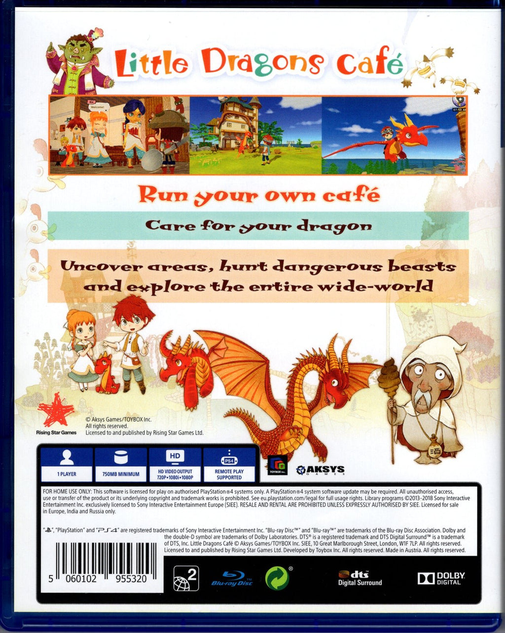 Little Dragons Cafe - BASCO GAMES