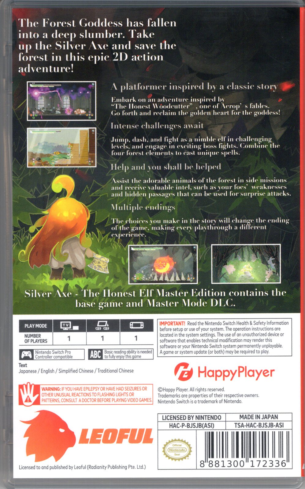 Silver Axe - The Honest Elf Master Edition - BASCO GAMES