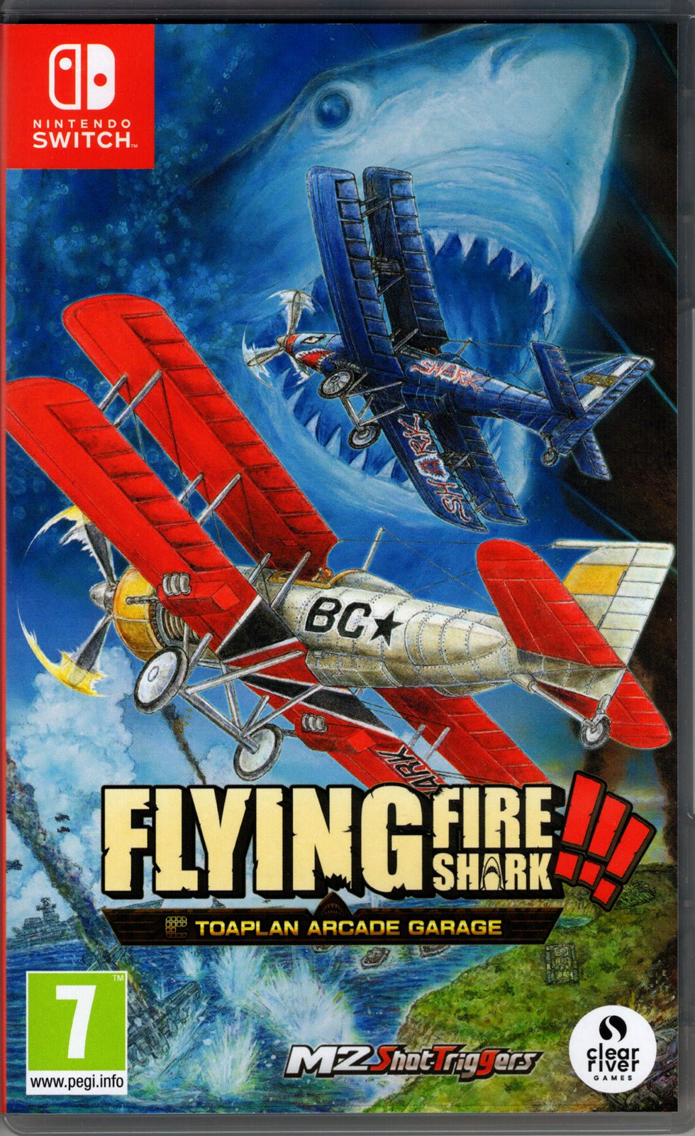 Toaplan Arcade Garage: Flying Fire Shark - BASCO GAMES