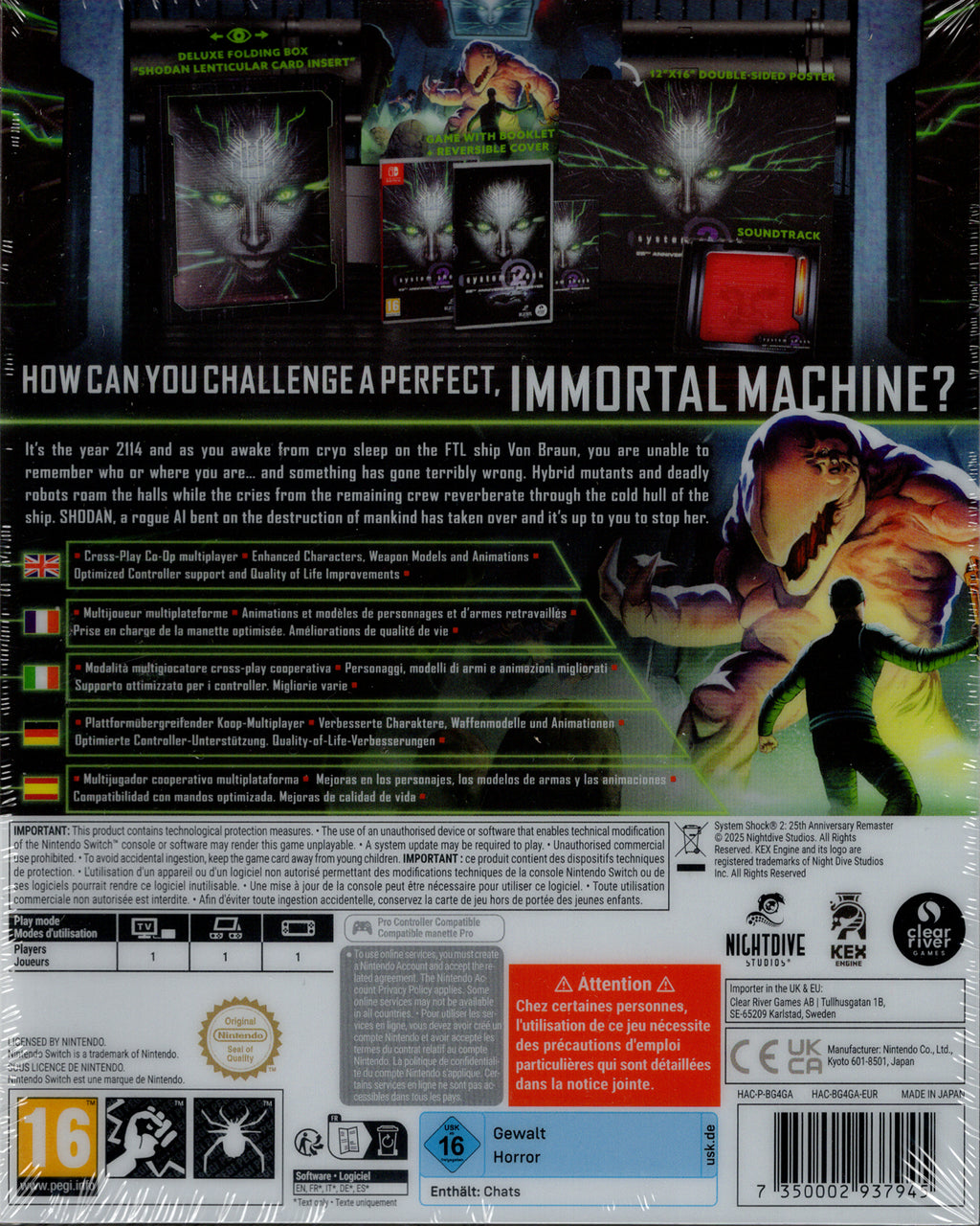 System Shock 2 - 25th Anniversary Edition - BASCO GAMES