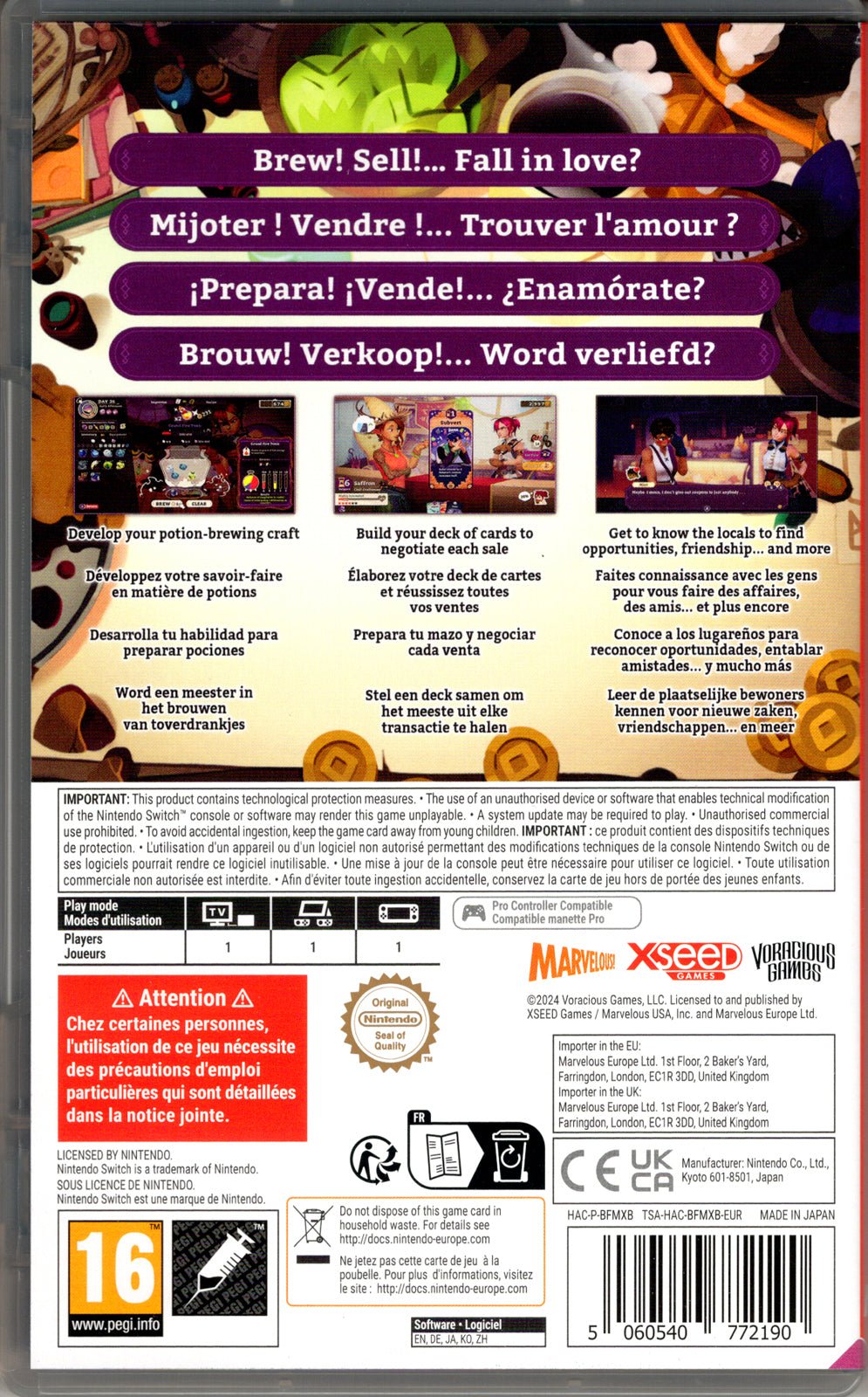 Potionomics: Masterwork Edition - BASCO GAMES