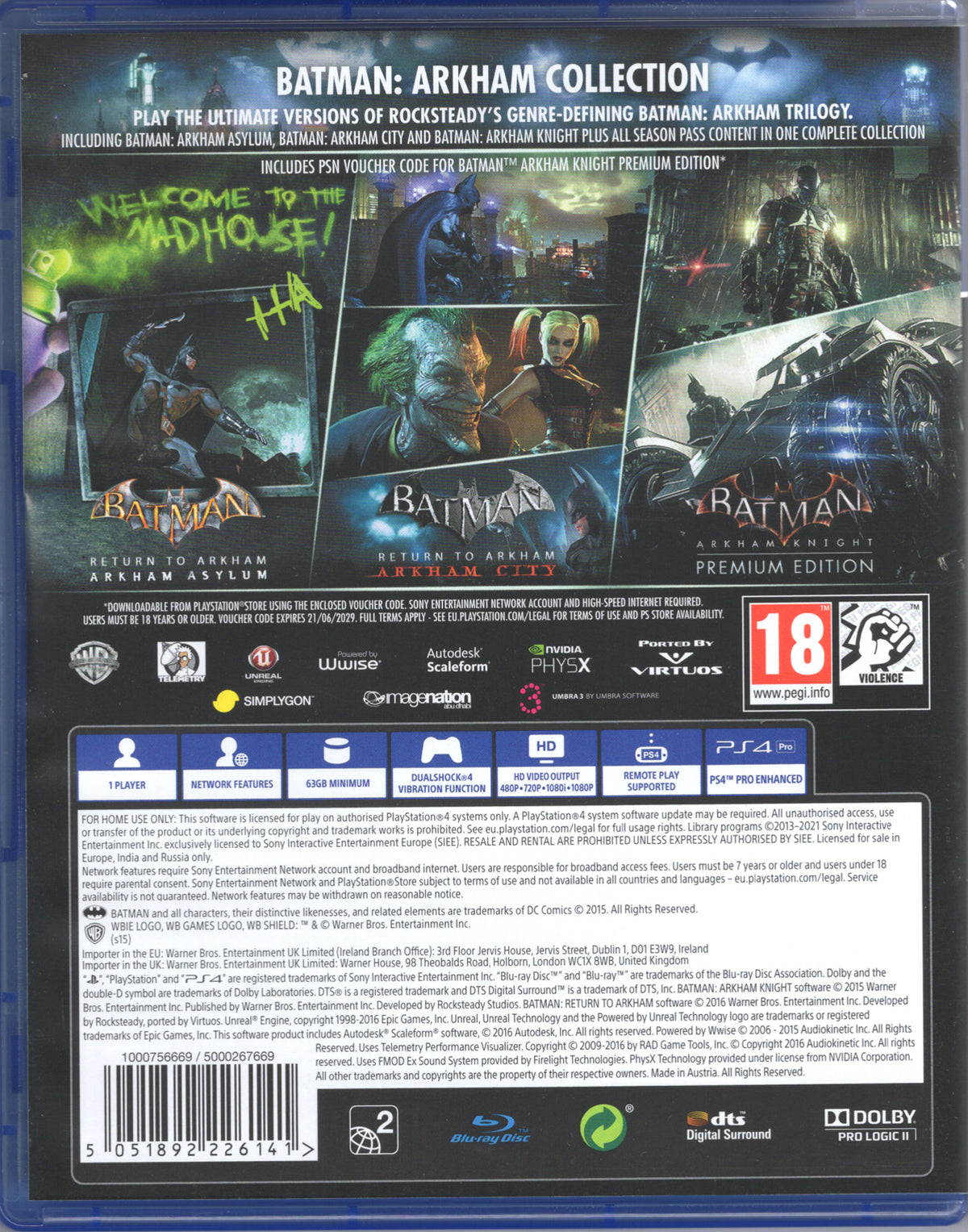 Batman Arkham Collection - BASCO GAMES