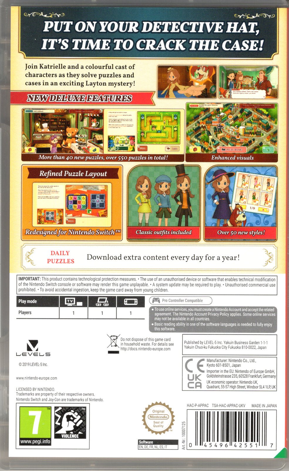 Layton's Mystery Journey: Katrielle and the Millionaires' Conspiracy - BASCO GAMES