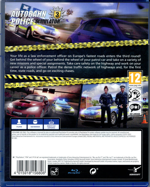 Autobahn Police Simulator 3 - BASCO GAMES