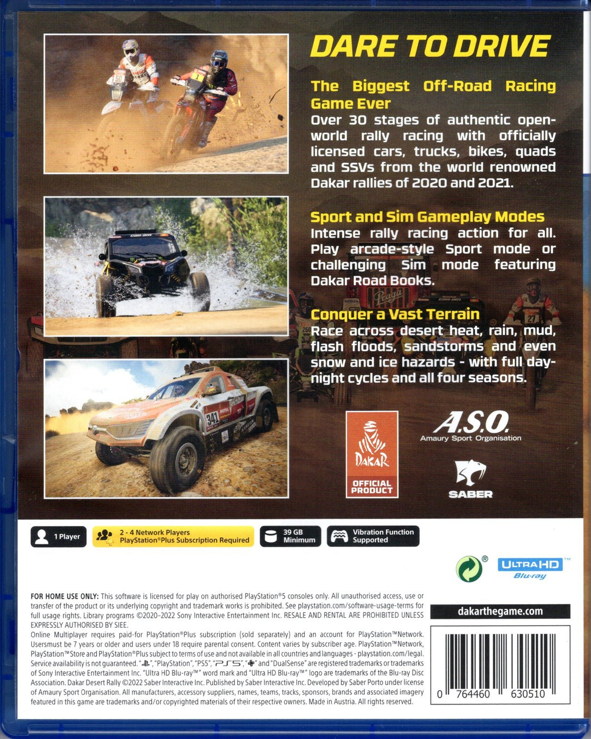 Dakar Desert Rally - BASCO GAMES