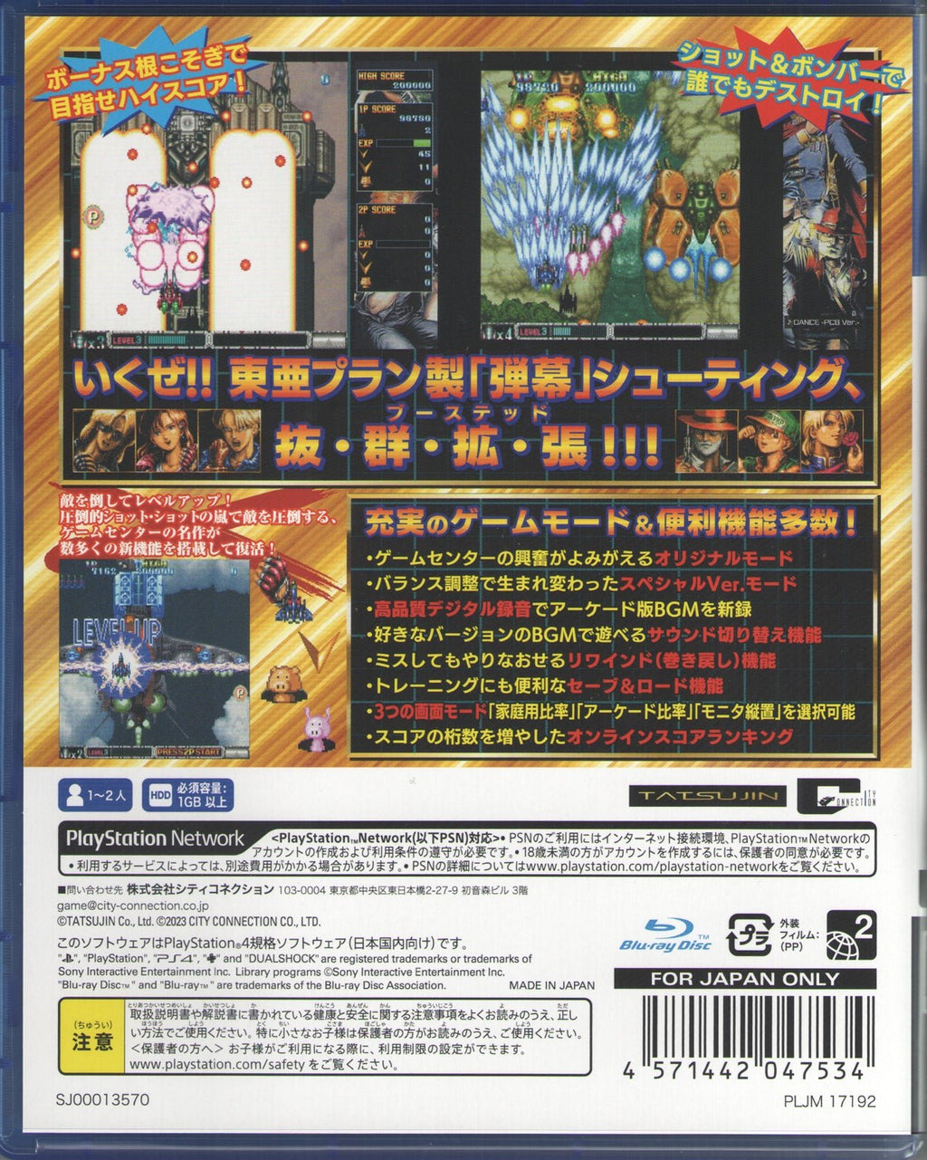 Batsugun Saturn Tribute Boosted - BASCO GAMES