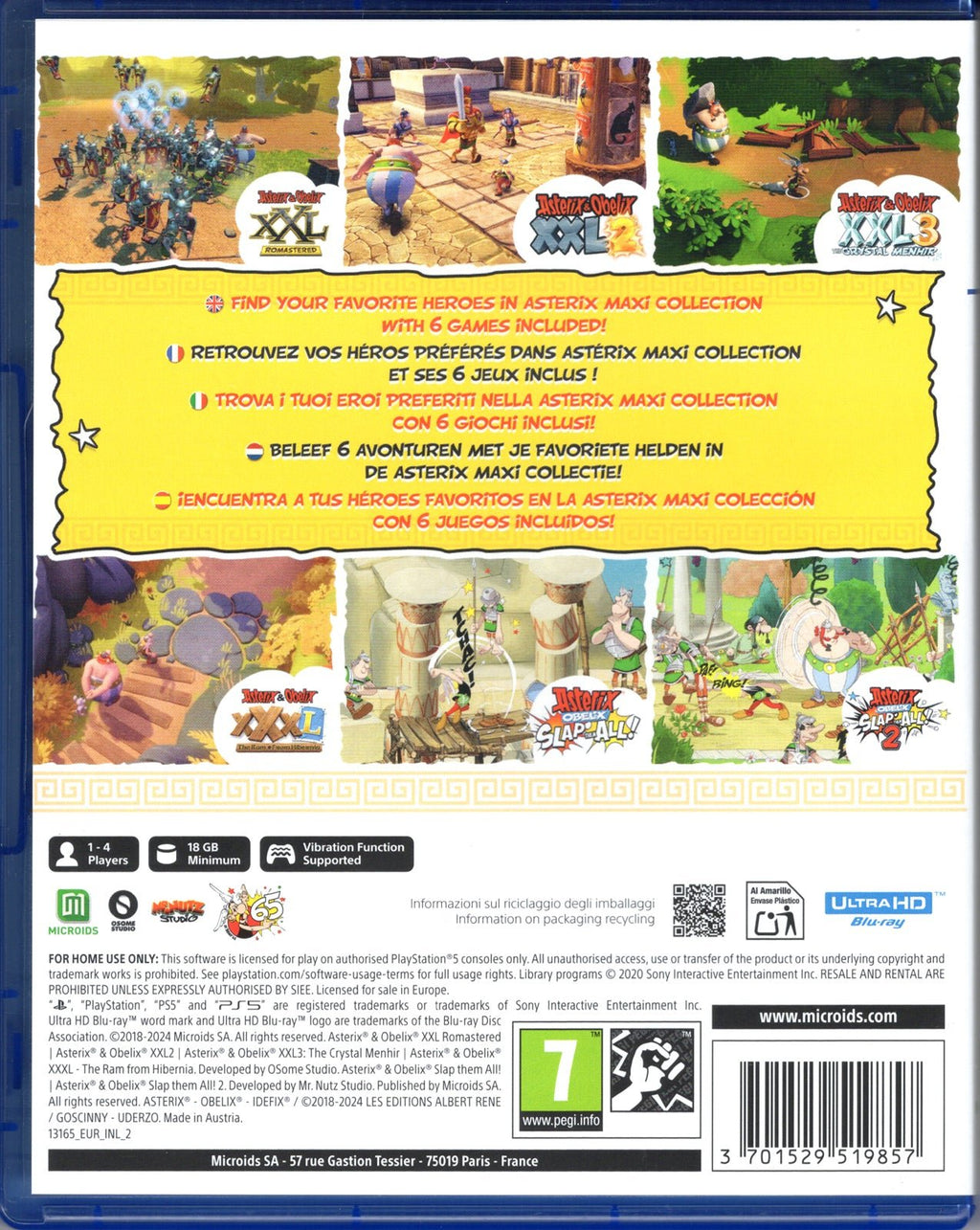 Asterix Maxi Collection - BASCO GAMES