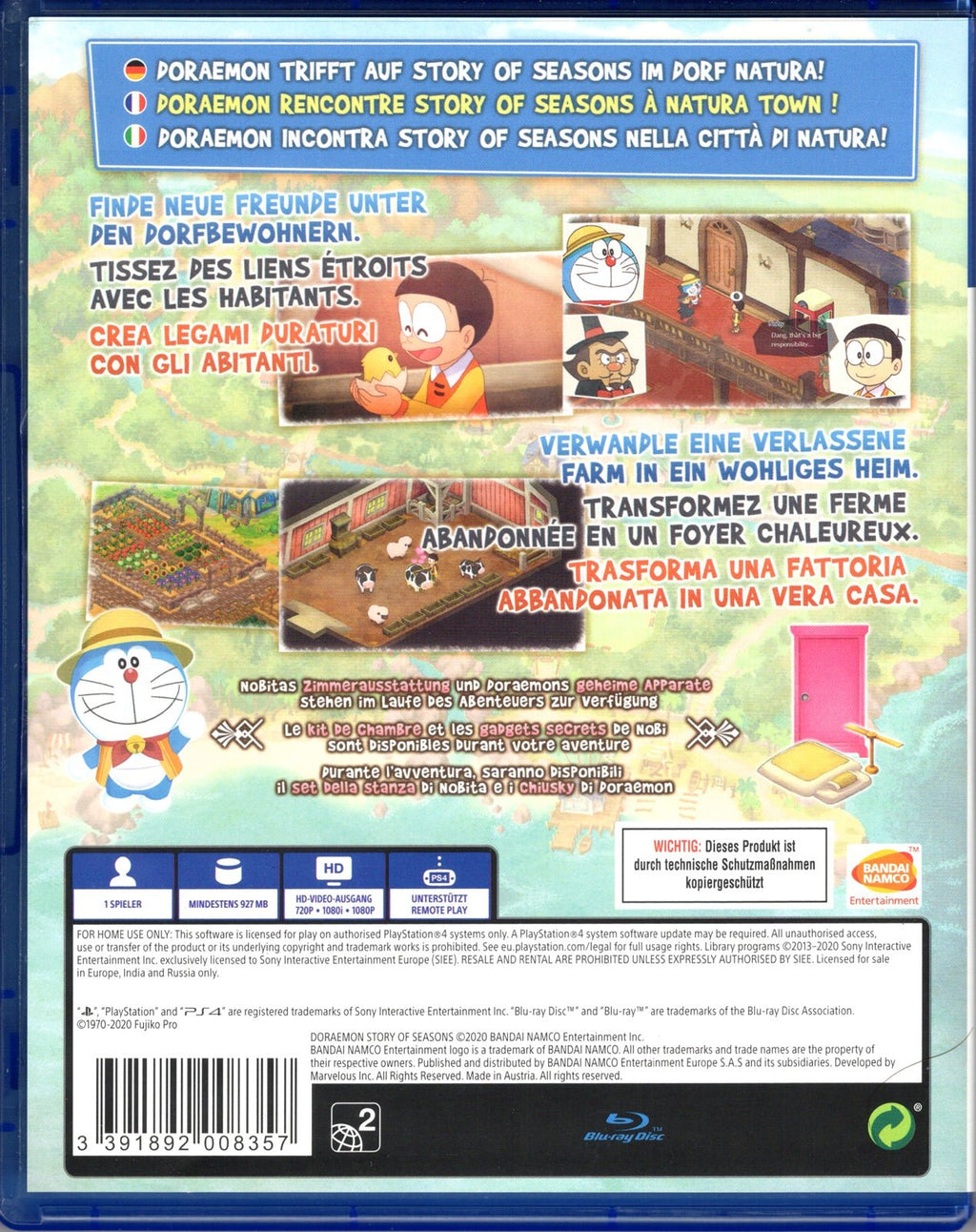 Doraemon Story of Seasons - BASCO GAMES