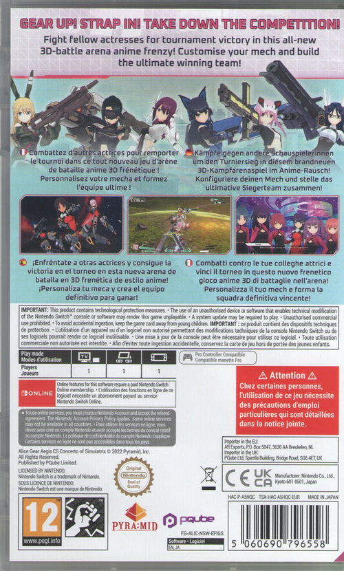 Alice Gear Aegis CS: Concerto of Simulatrix - BASCO GAMES
