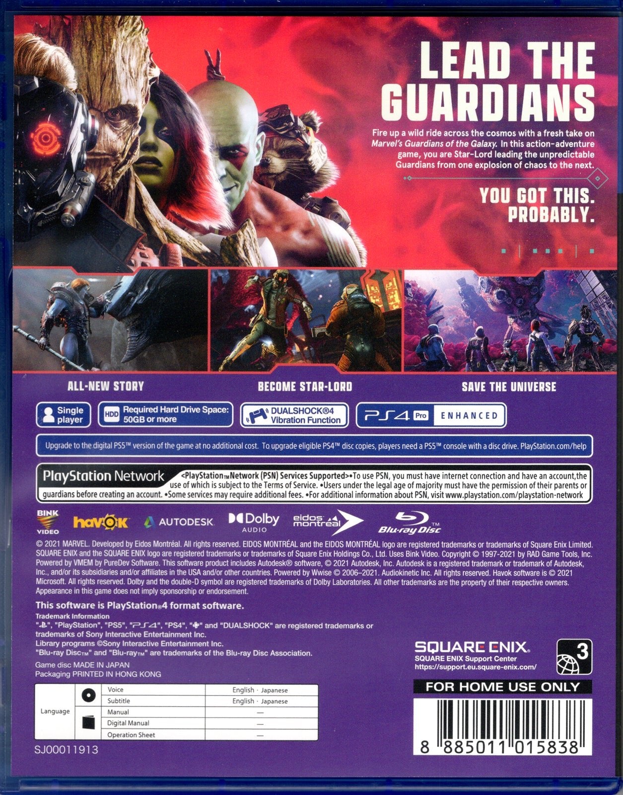 Marvel's Guardians of the Galaxy - BASCO GAMES