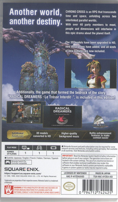 Chrono Cross - The Radical Dreamers Edition - BASCO GAMES
