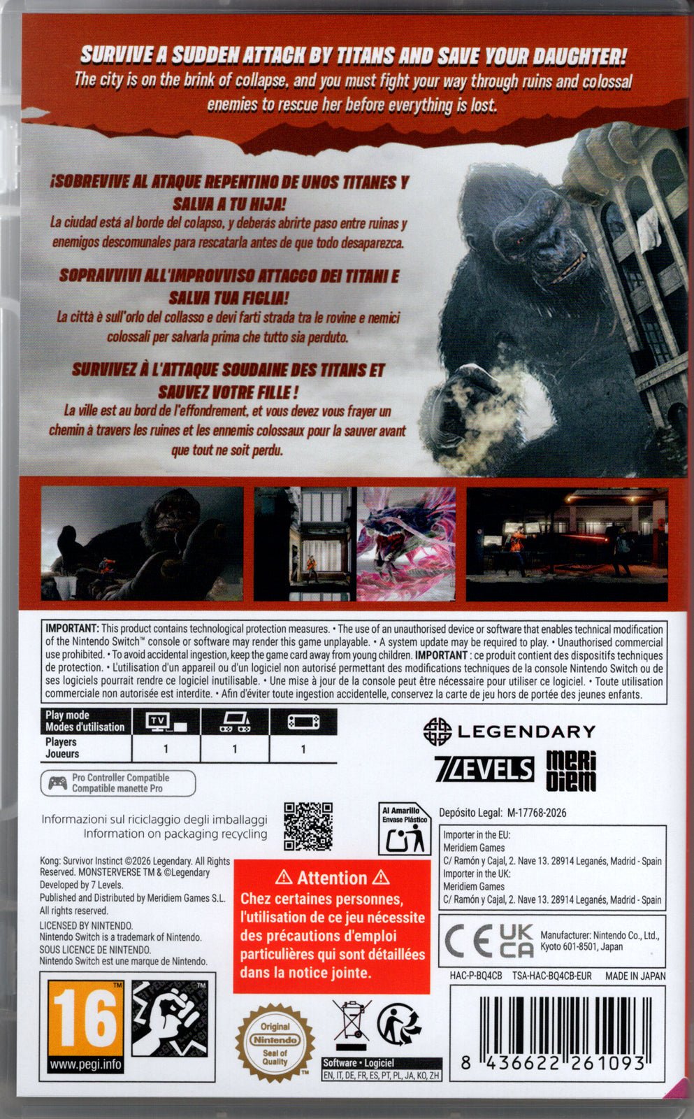 Kong Survivor Instinct - BASCO GAMES
