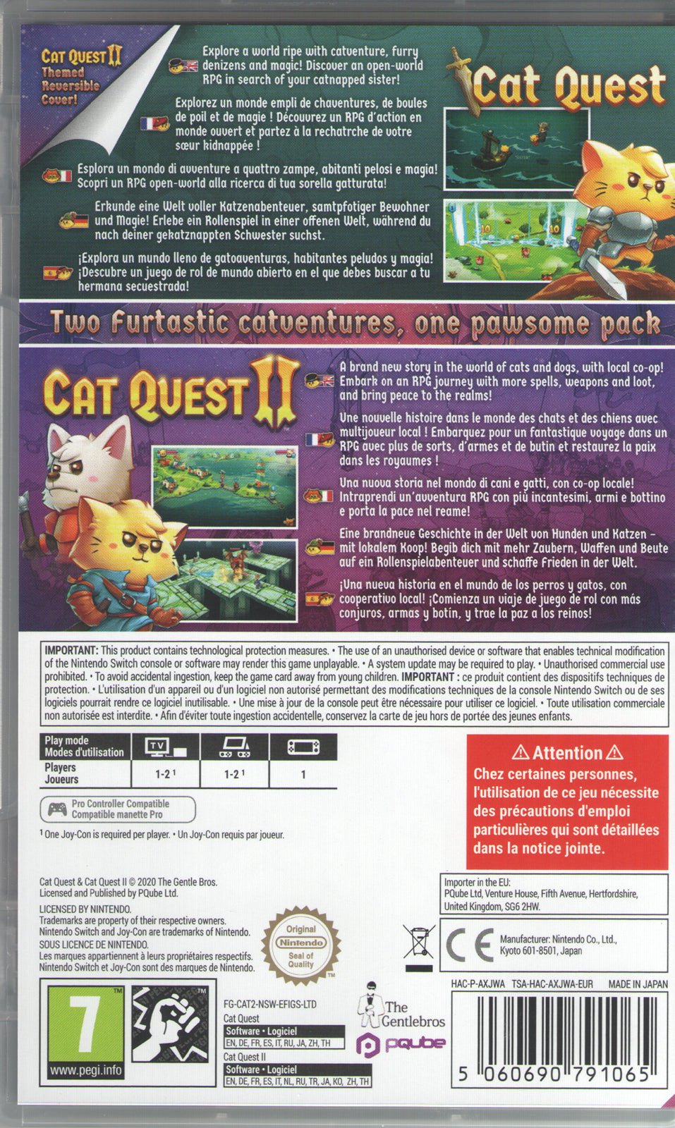 Cat Quest & Cat Quest II: Pawsome Pack - BASCO GAMES