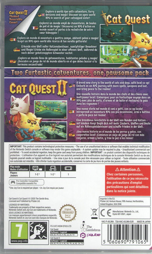 Cat Quest & Cat Quest II: Pawsome Pack - BASCO GAMES