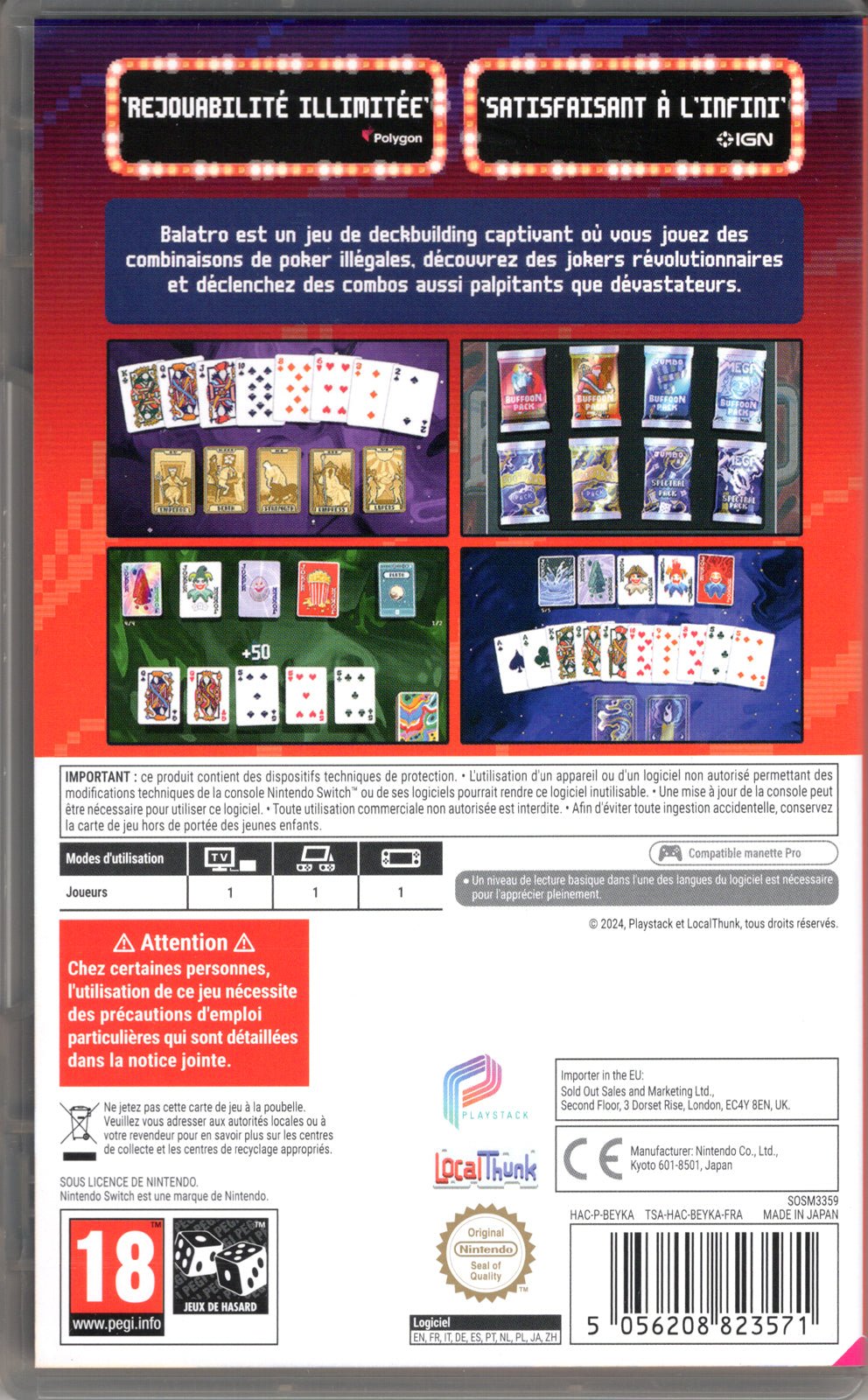 Balatro Special Edition (English) - BASCO GAMES