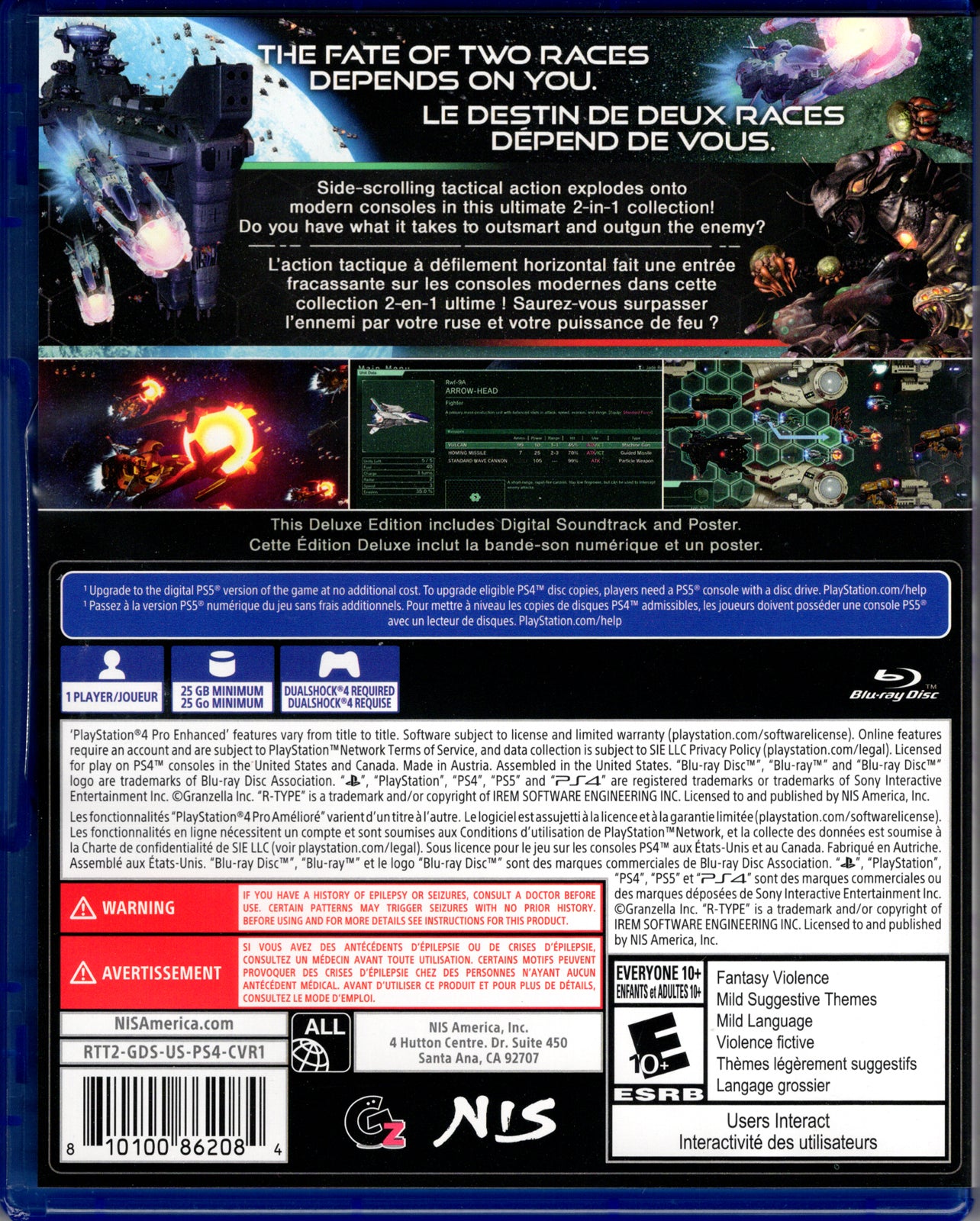 R-Type Tactics I II Cosmos Deluxe Edition - BASCO GAMES