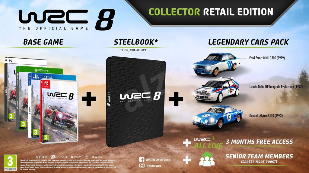 WRC 8 Collector's Edition - BASCO GAMES