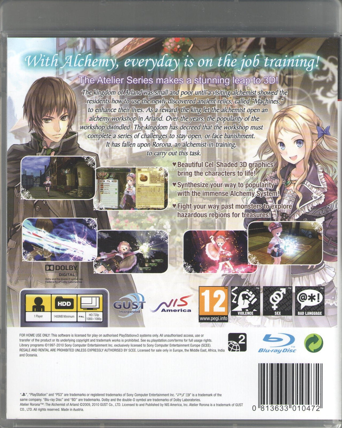 Atelier Rorona: Alchemist Of Arland - BASCO GAMES