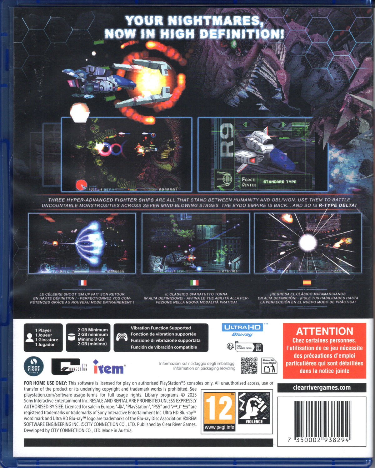 R-Type Delta: HD Boosted - BASCO GAMES