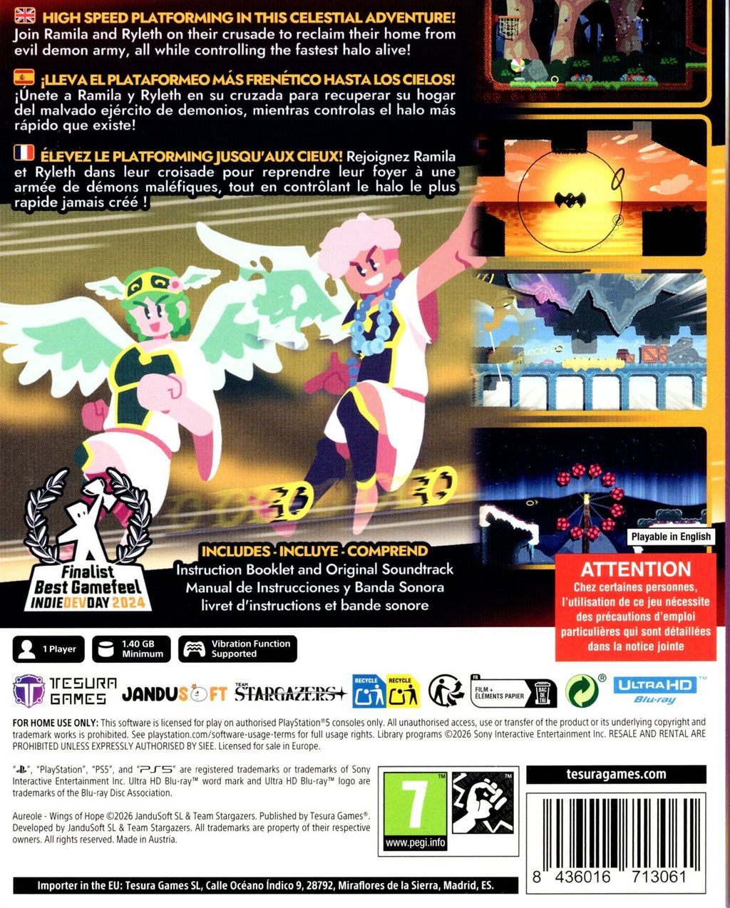 Aureole Wings of Hope Celestial Edition - BASCO GAMES