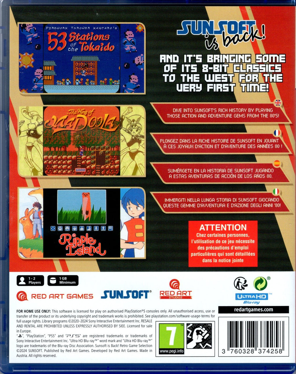 SUNSOFT is Back! Retro Game Selection - BASCO GAMES