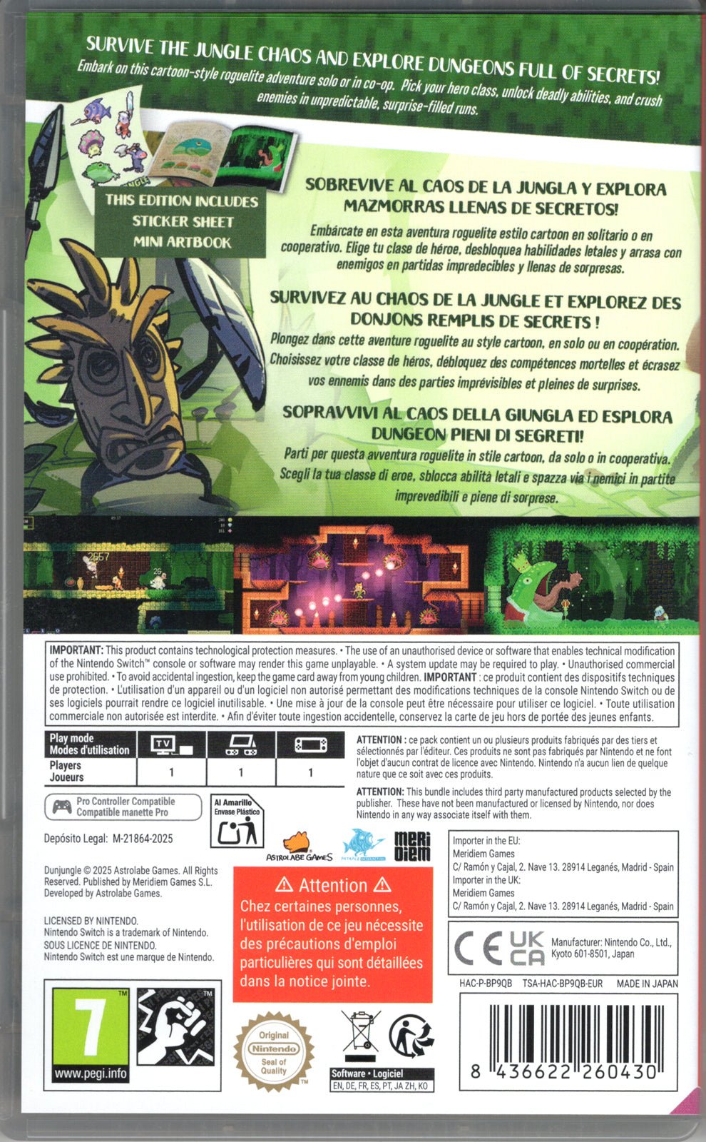 Dunjungle Premium Edition - BASCO GAMES