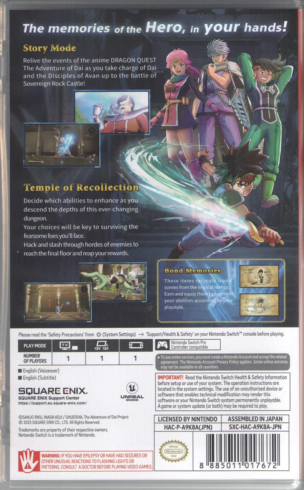 Infinity Strash Dragon Quest Adventure of Dai - BASCO GAMES