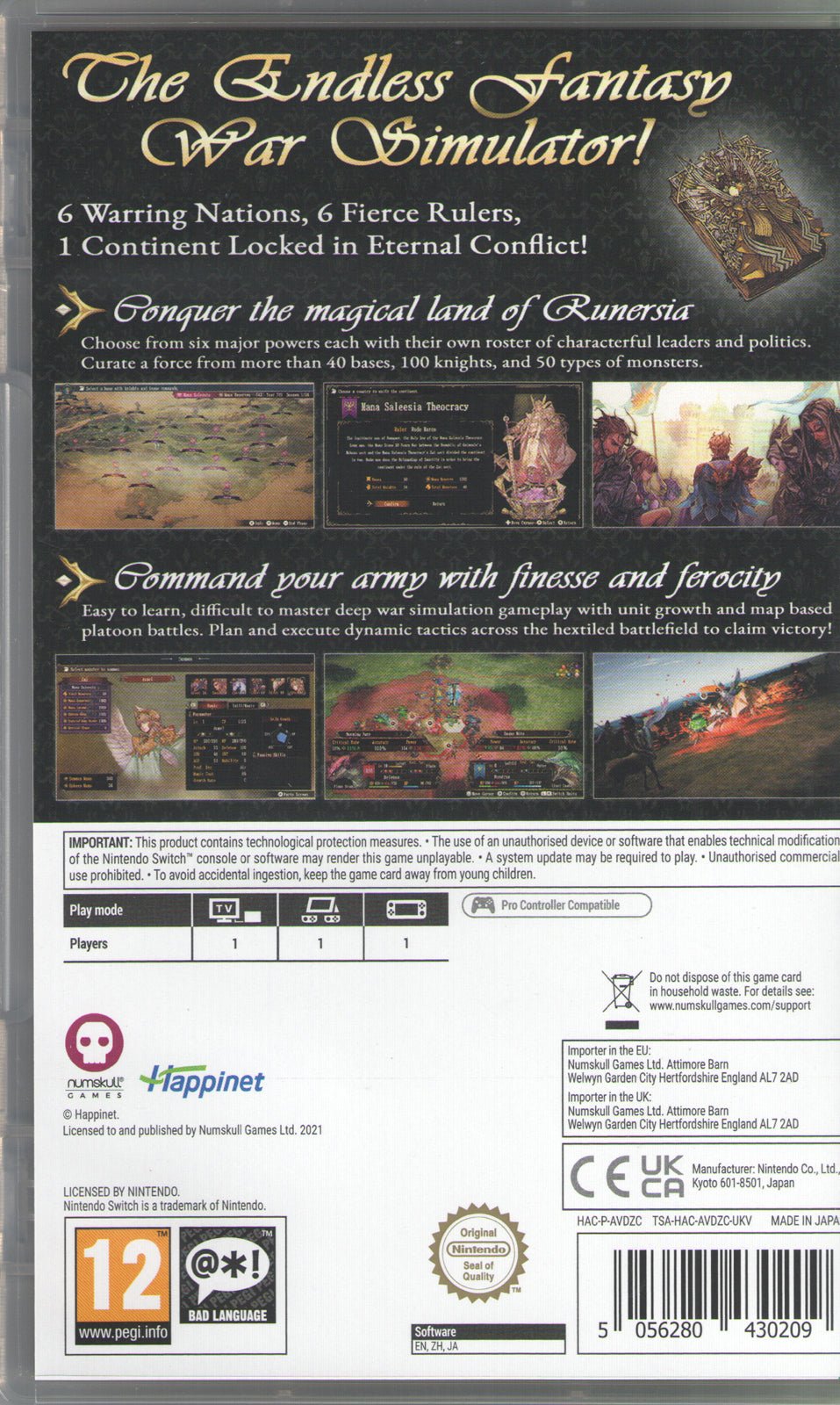 Brigandine: The Legend of Runersia - BASCO GAMES