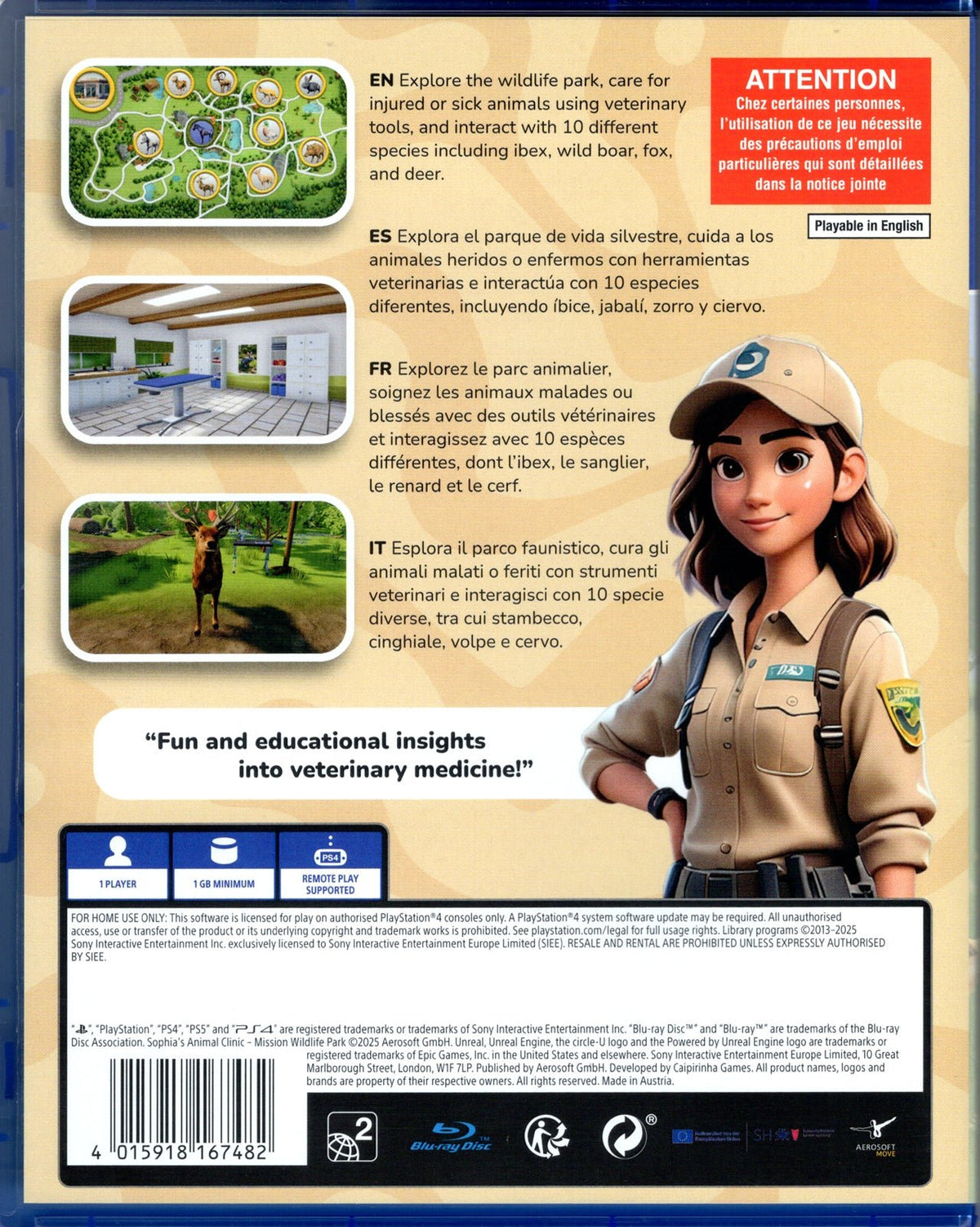 Sophia's Animal Clinic - BASCO GAMES