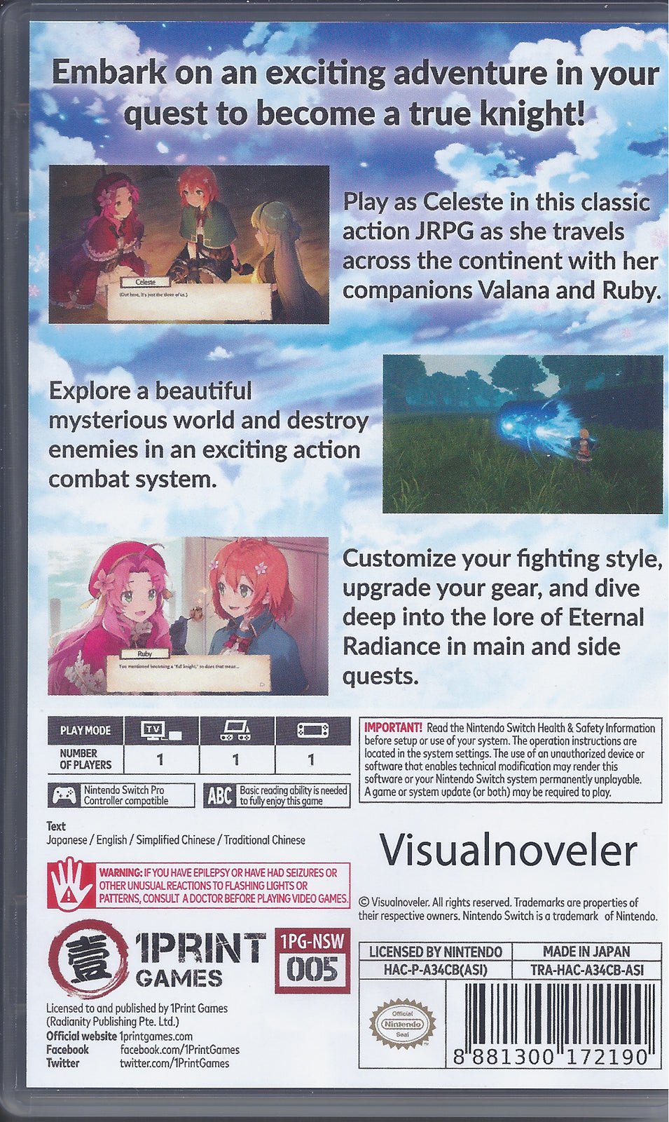 Eternal Radiance - BASCO GAMES