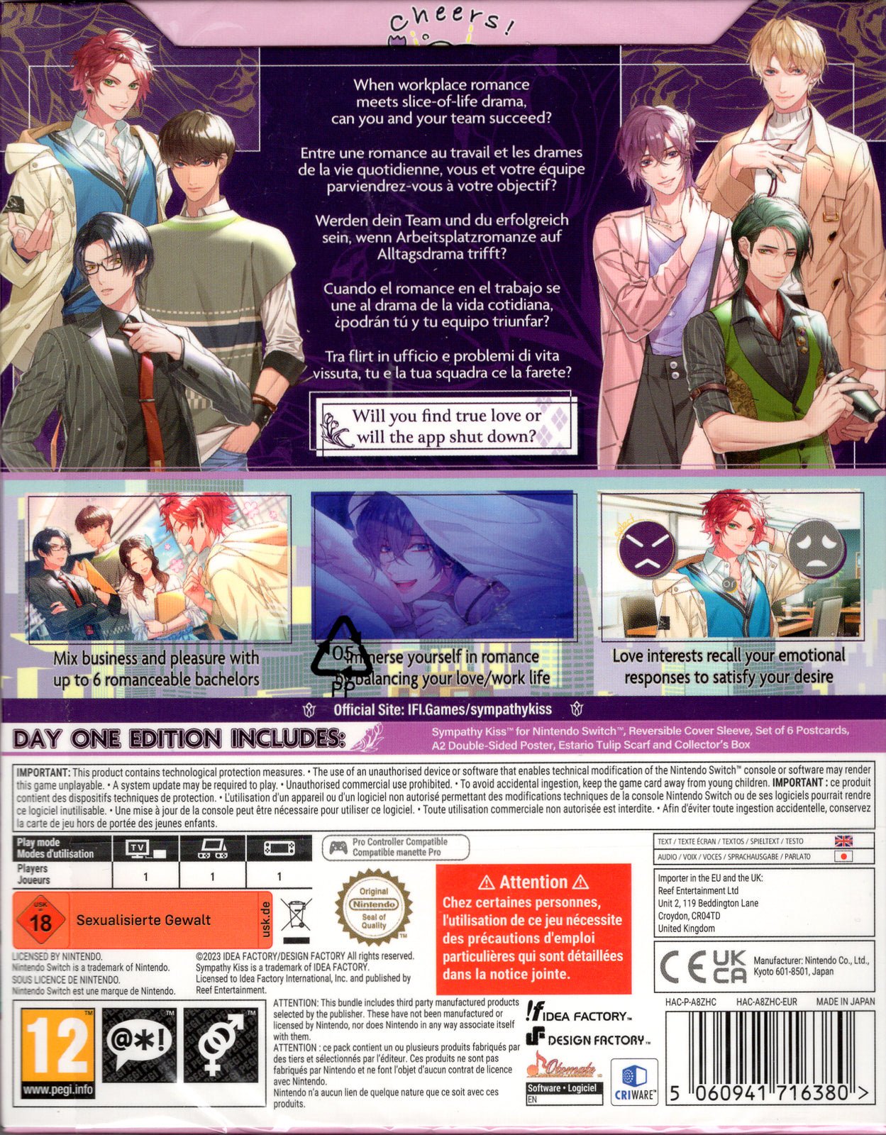 Sympathy Kiss Day One Edition - BASCO GAMES
