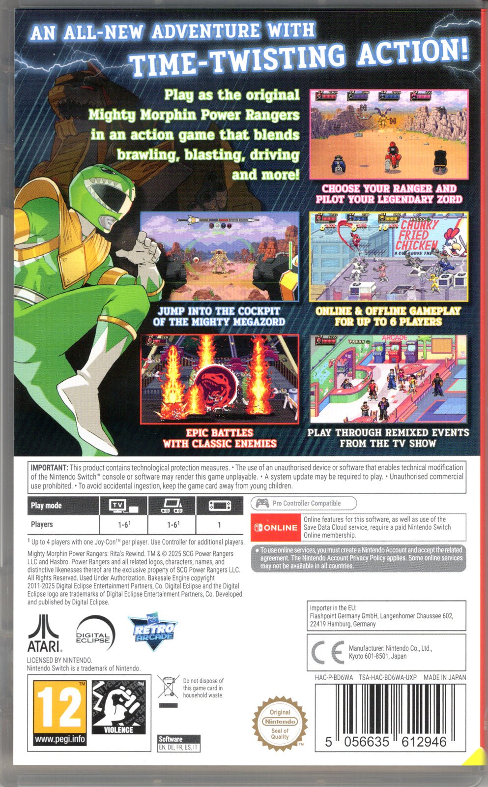 Mighty Morphin Power Rangers: Ritas Rewind - BASCO GAMES